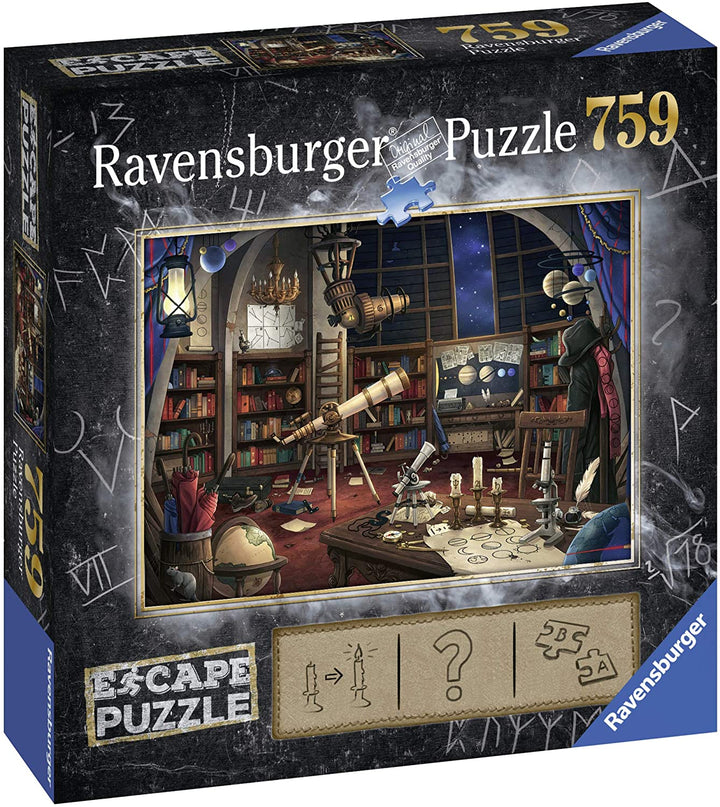 Ravensburger 19956 Escape Puzzle 759-teilig, Weltraumobservatorium