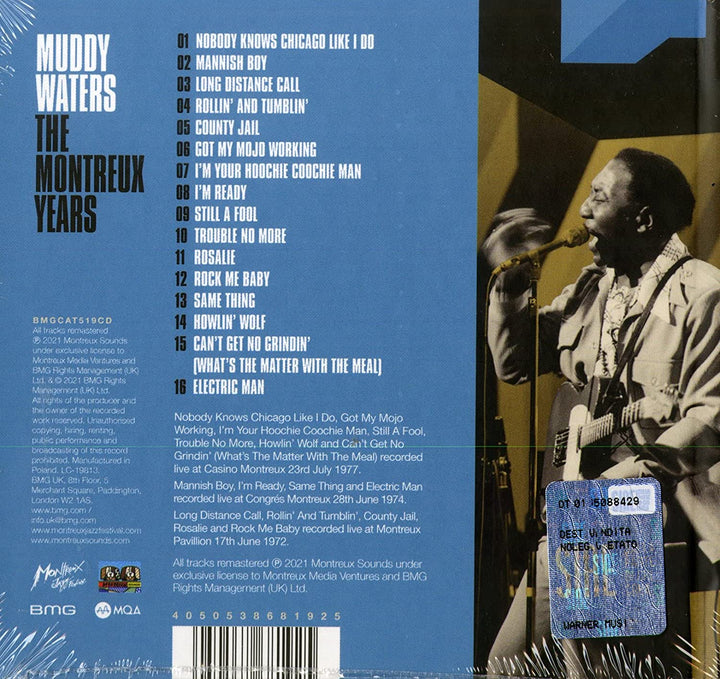 Muddy Waters - Muddy Waters: Die Montreux-Jahre [Audio-CD]