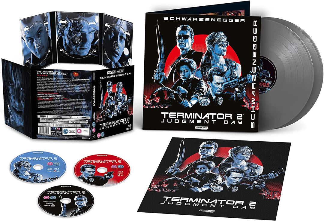 Terminator 2 – Judgement Day 30th Anniversary Vinyl Edition [2021] – Action/Sci-Fi [Blu-ray]