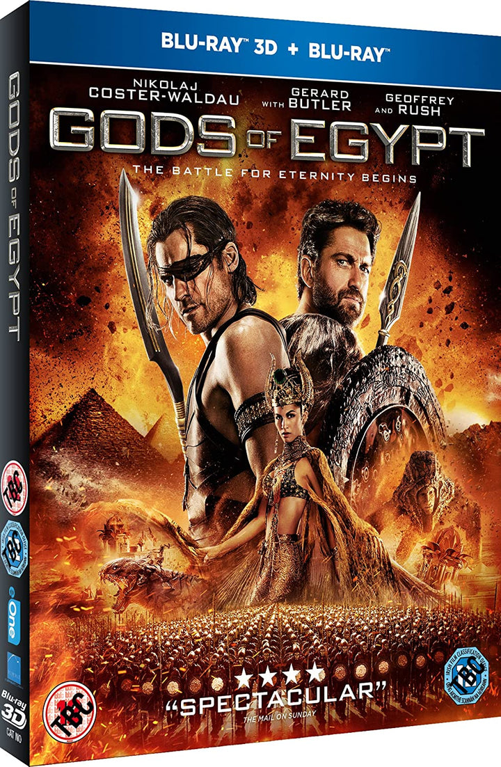 Gods of Egypt [2016] – Abenteuer/Action [Blu-ray]