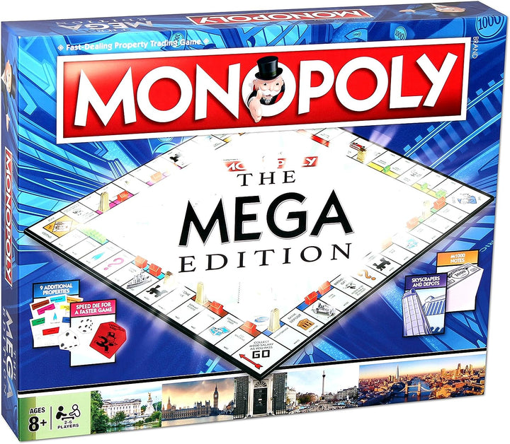 Mega-Monopoly-Brettspiel