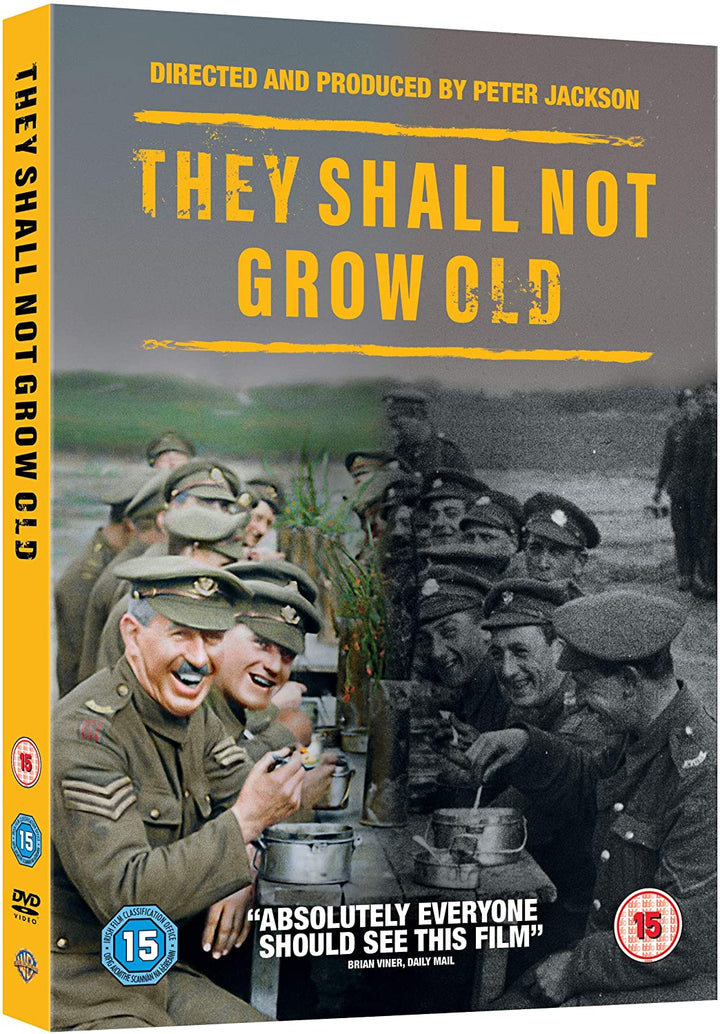 They Shall Not Grow Old - Documentary/War [DVD]