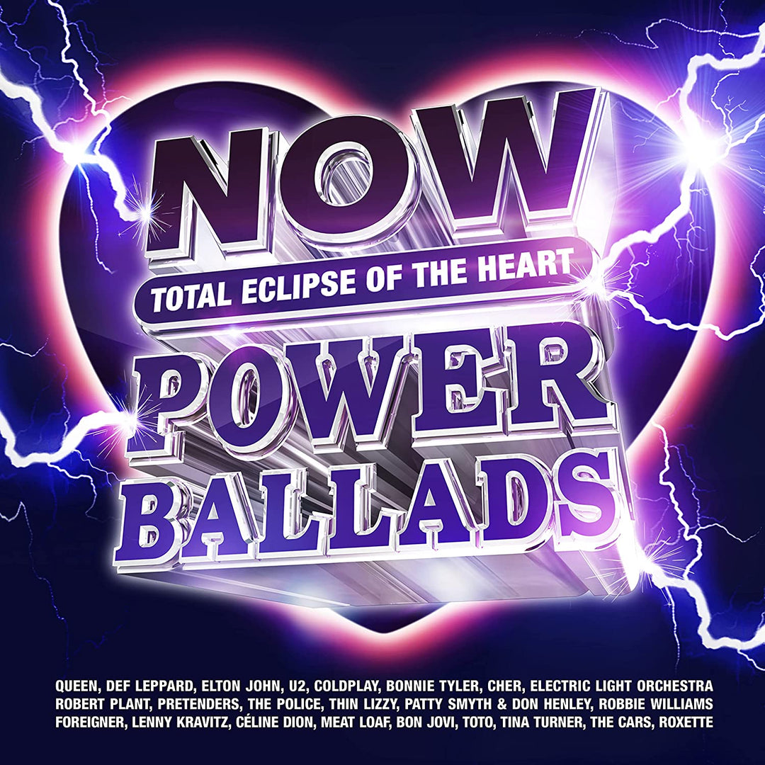 NOW Thats What I Call Power Ballads: Total Eclipse Of The Heart, 4er-Pack [Audio-CD]