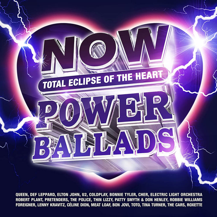 NOW Thats What I Call Power Ballads: Total Eclipse Of The Heart, 4er-Pack [Audio-CD]