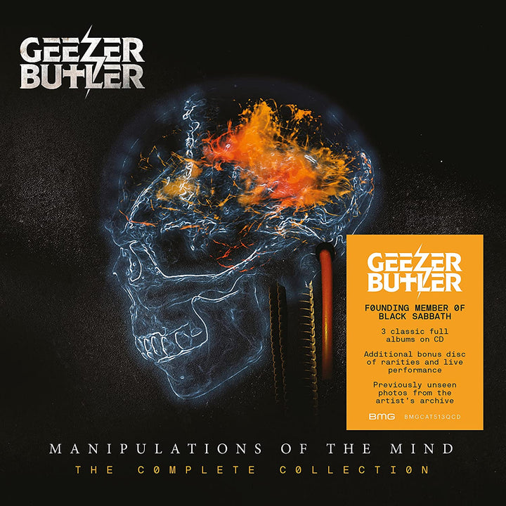 Geezer Butler – Manipulations of the Mind – Die komplette Sammlung [Audio-CD]