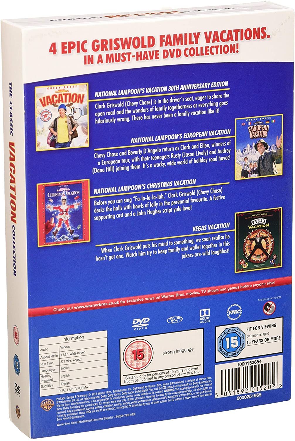 National Lampoon's Vacation Collection [Chevy Chase] [2005] – Komödie/Abenteuer [DVD]