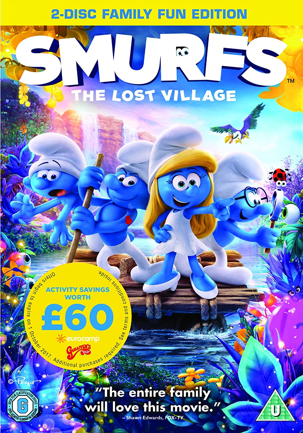 Smurfs - The Lost Village: Family [2017] - Family/Adventure [DVD]