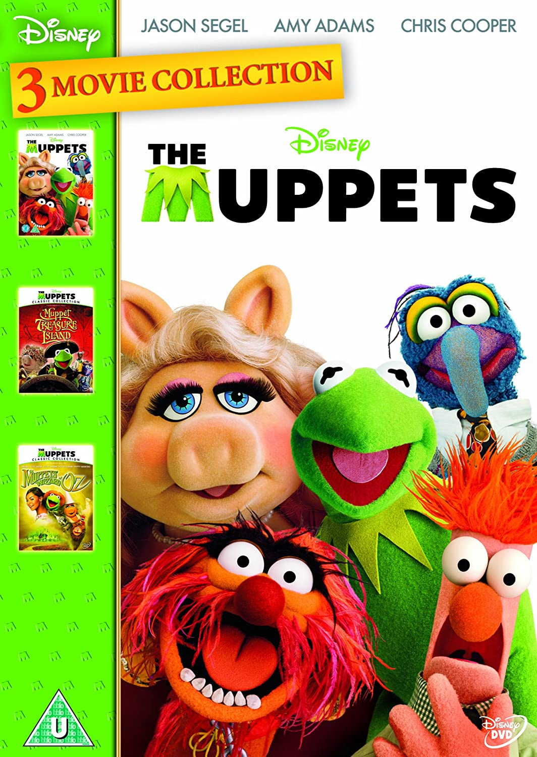 Die Muppets/Der Zauberer der Muppets von Oz/Die Schatzinsel der Muppets, Dreierpack – [DVD]