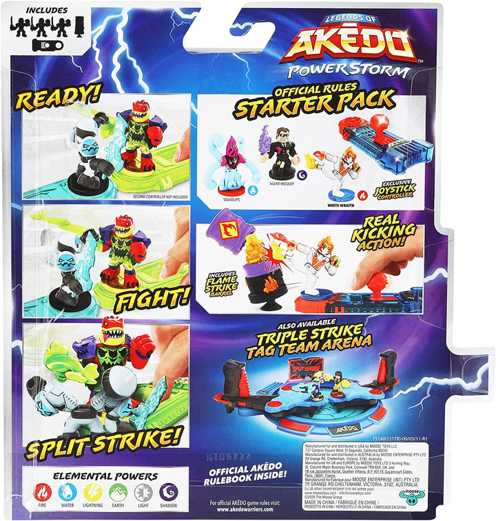 Legends of Akedo: Powerstorm Offizielles Regel-Starterpaket – Legendärer Kick-Angriff