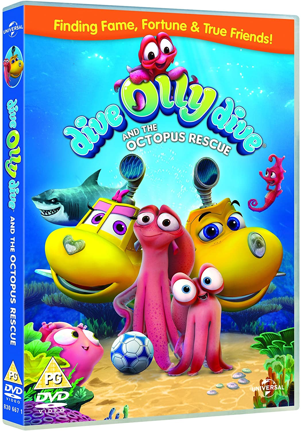 Dive Olly Dive And The Octopus Rescue [2015] – Familie/Animation [DVD]