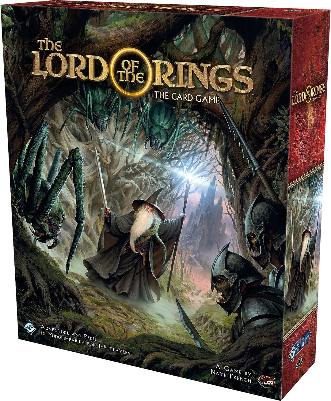 Fantasy-Flugspiele | Herr der Ringe LCG: Überarbeitetes Hauptset | Kartenspiel | Alter