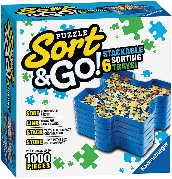 Ravensburger 17930 Sort &amp; Go! Puzzle-Sortiertabletts