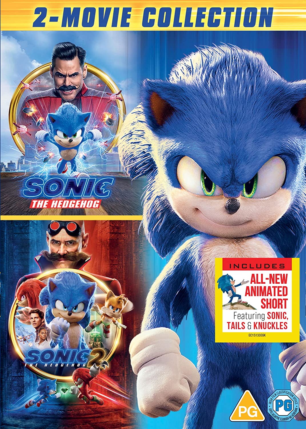 Sonic The Hedgehog 1 &amp; 2 [DVD]