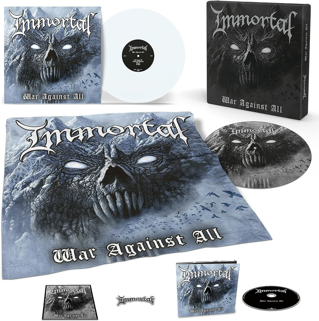 Immortal – War Against BOX (inkl. Polarflagge, Pin, Patch, Slipmat) [VINYL]