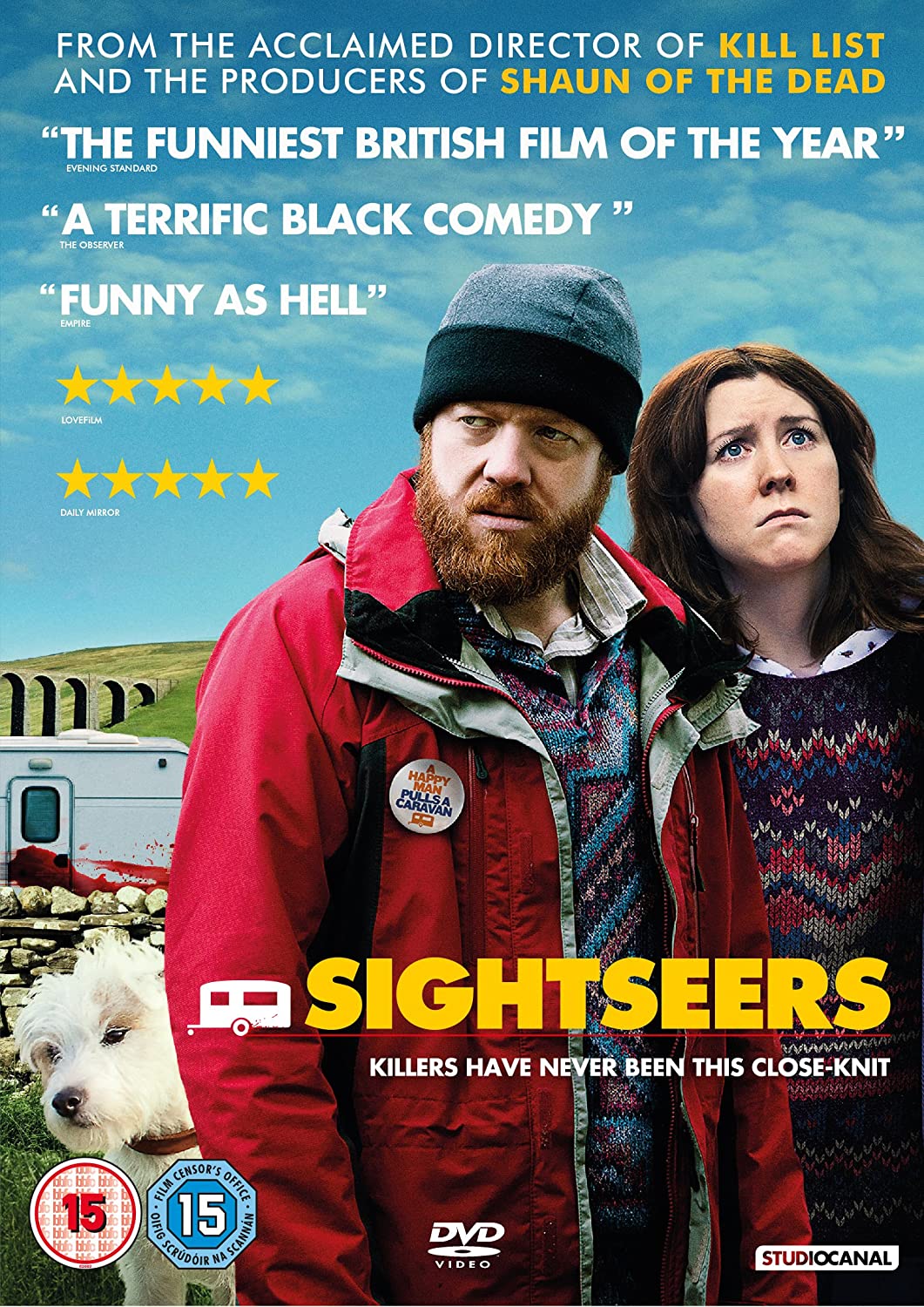 Sightseers [2012] – Komödie/Horror [DVD]