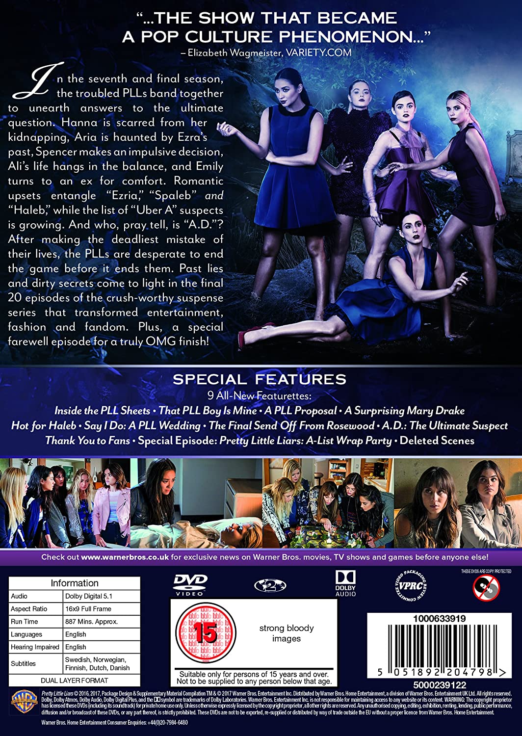 Pretty Little Liars: Staffel 7 [2016] [2017] – Mystery [DVD]