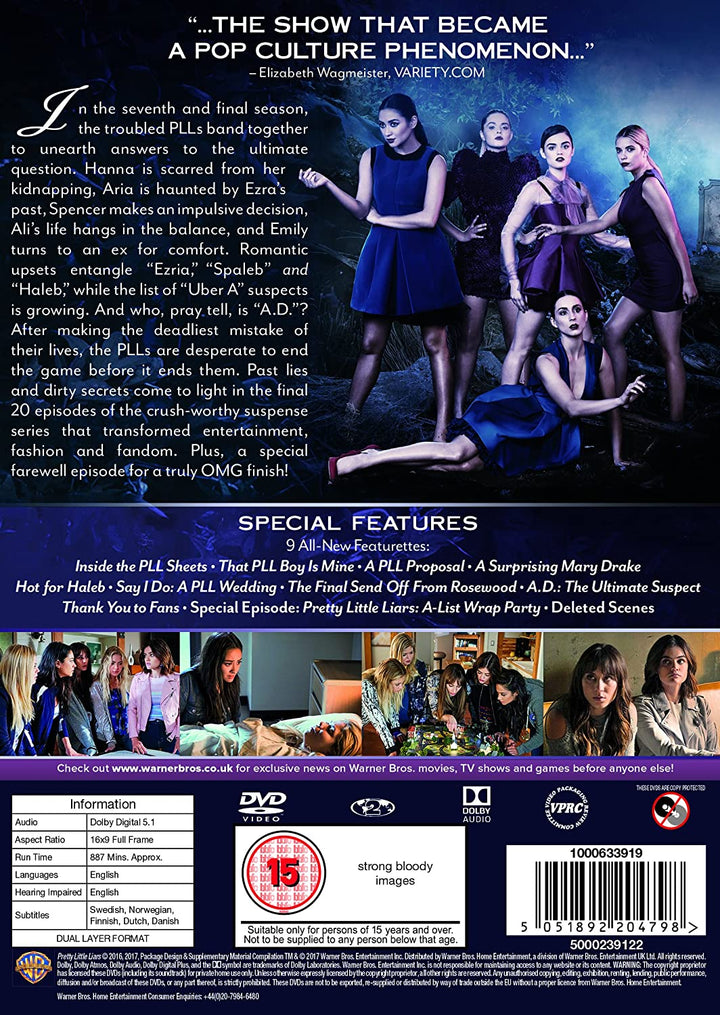 Pretty Little Liars: Staffel 7 [2016] [2017] – Mystery [DVD]