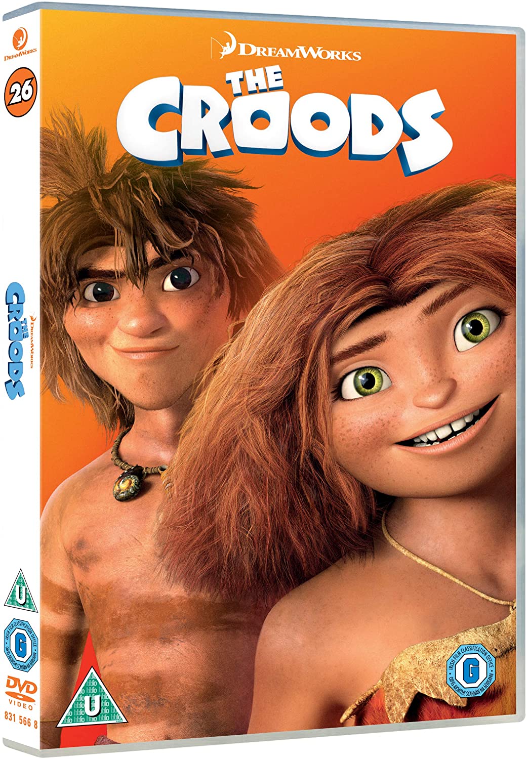 Die Croods (Artwork-Aktualisierung 2018) – Familie/Abenteuer [DVD]