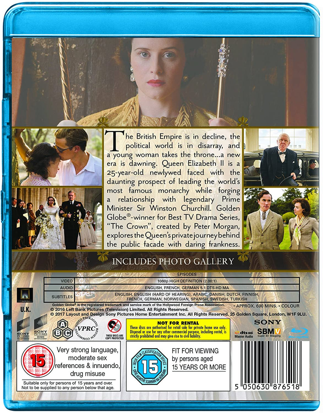 The Crown – Staffel 1 – Drama [Blu-ray]