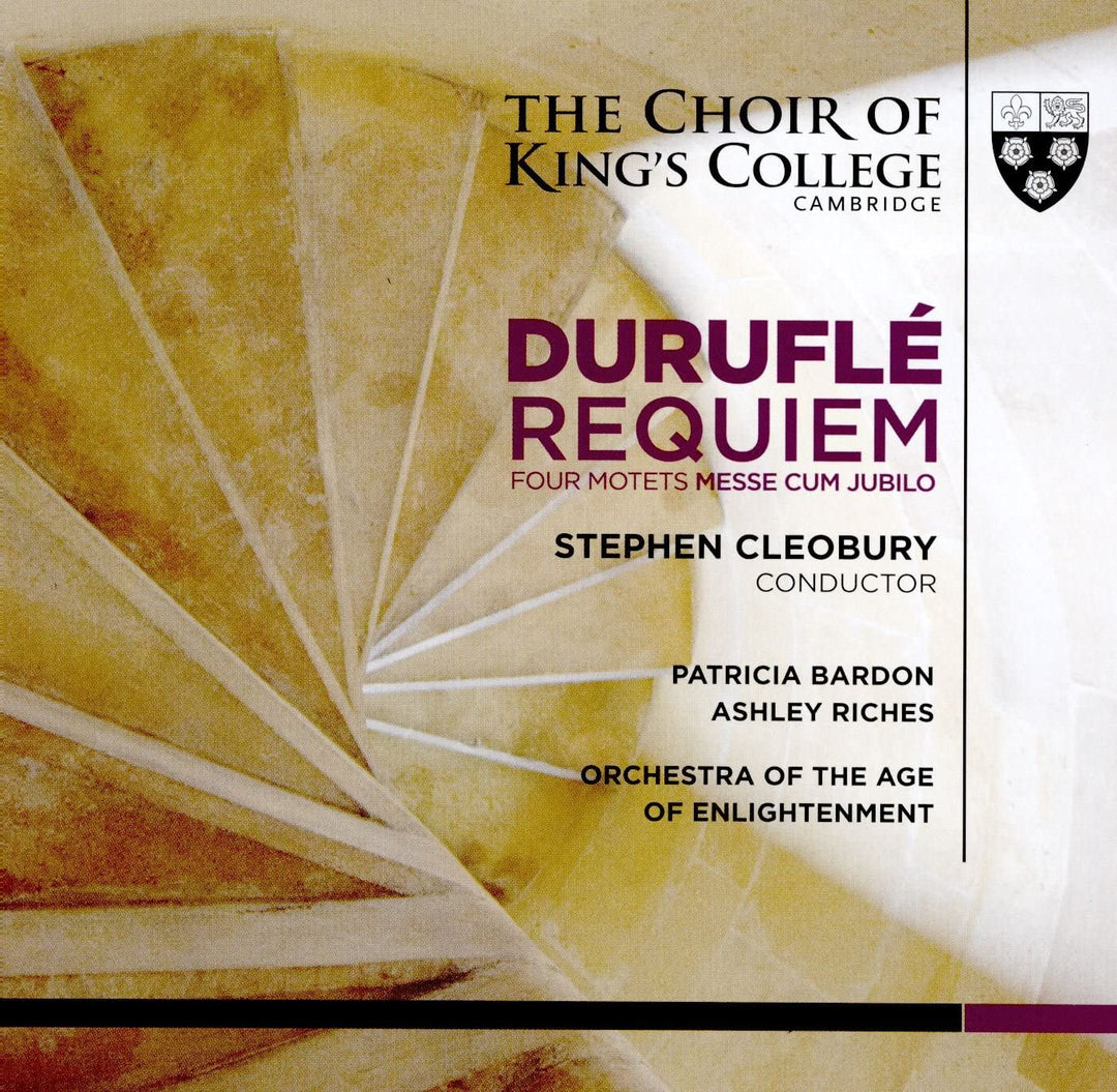Durufle: Requiem, Messe Cum Jubilo, Vier Motetten - The Choir of King's College Cambridge [Audio CD]