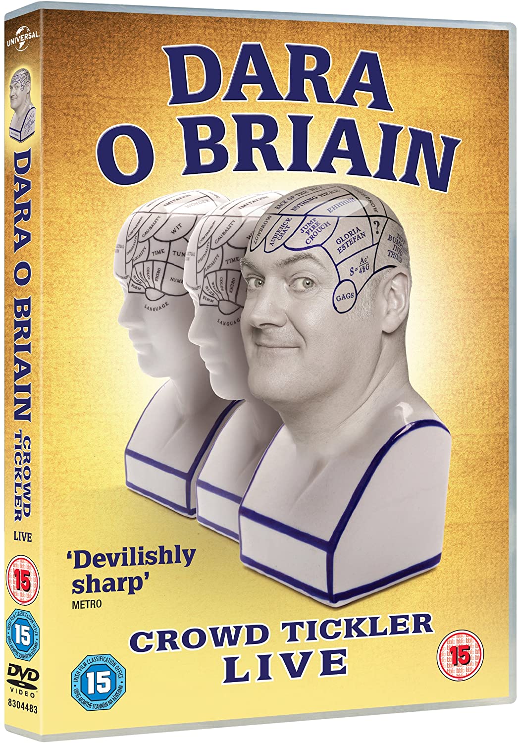 Dara O Briain – Crowd Tickler [2015] – Komödie [DVD]