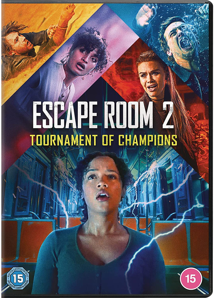 Escape Room 2: Tournament Of Champions – Thriller/Psycho-Horror [DVD]