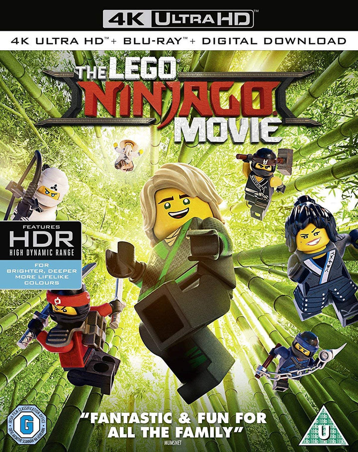 Der LEGO® Ninjago Film [4K Ultra HD] [2017] – Familie/Abenteuer [Blu-ray]