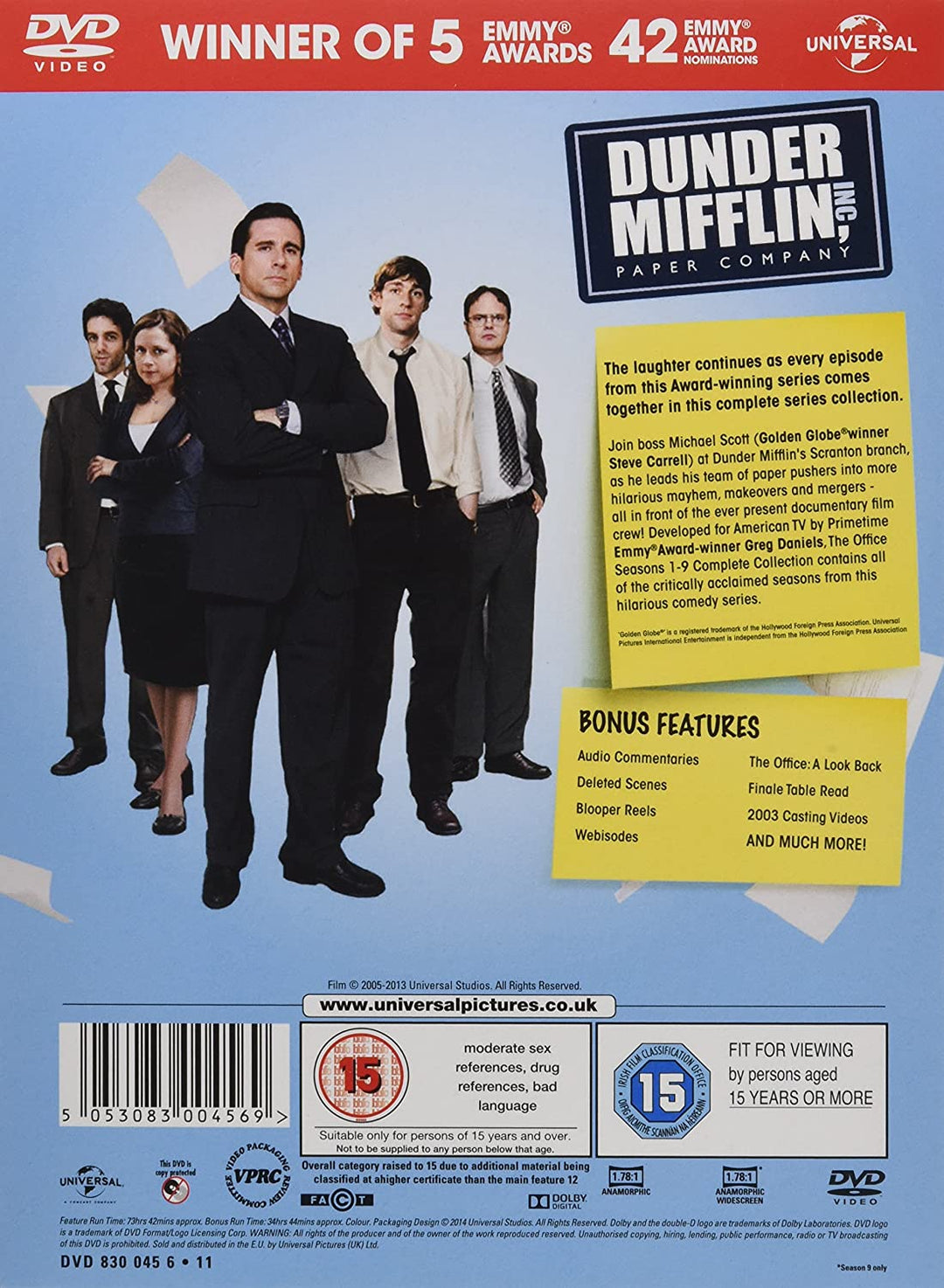 The Office: An American Workplace – Staffel 1–9 komplett [2014] [DVD]