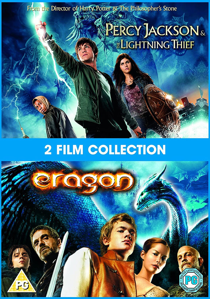 Percy Jackson und der Blitzdieb / Eragon Double Pack [2006] – Action [DVD]