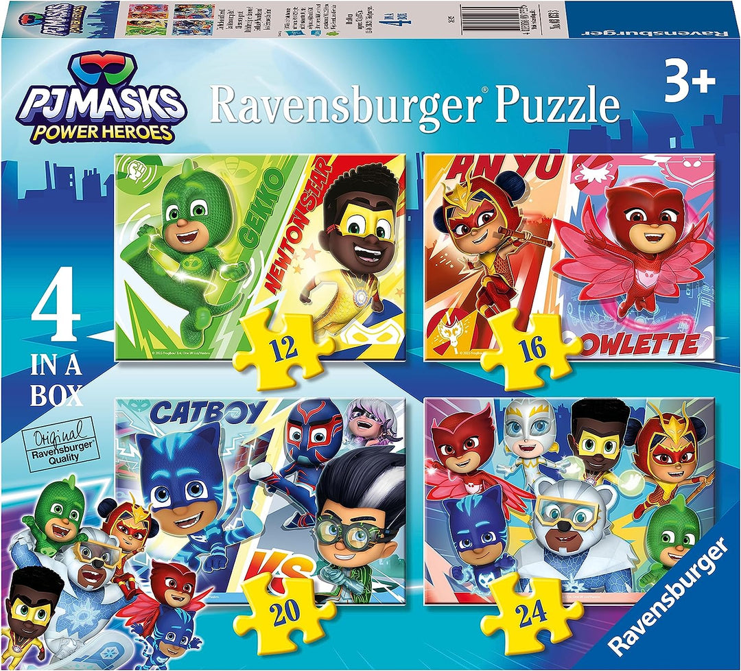 Ravensburger 3173 PJ-Masken-Puzzles für Kinder ab 3 Jahren – 4 in einer Box (12).