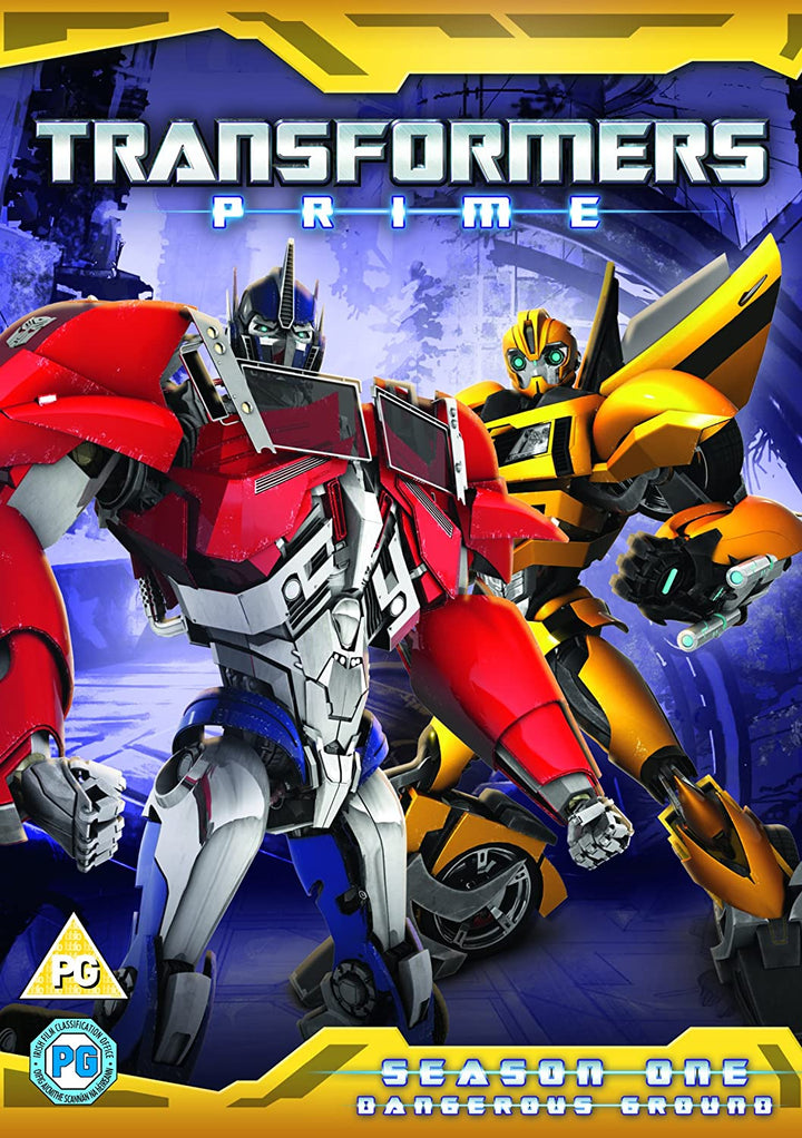 Transformers Prime – Staffel 1 Teil 2 (Dangerous Ground) [DVD]