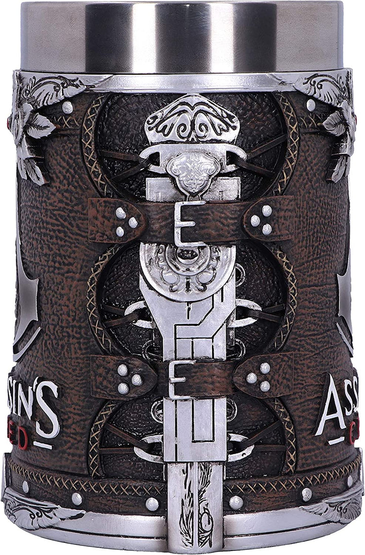 Officially Licensed Assassins Creed Brotherhood Brown Hidden Blade Game Tankard, Resin, 15.5cm