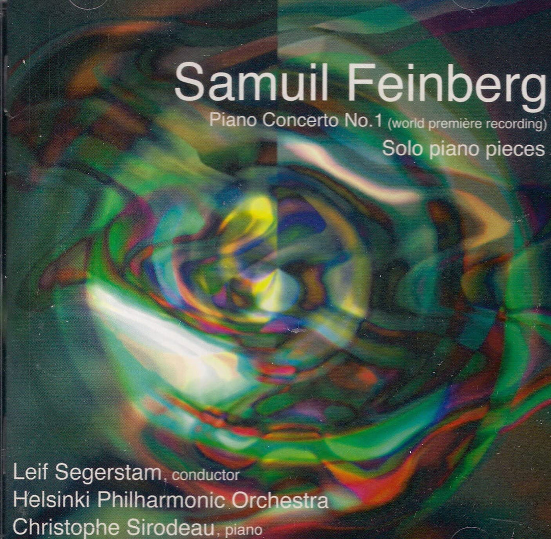 Samuil Feinberg: Piano Concerto No. 1, and works for solo piano [Audio CD]