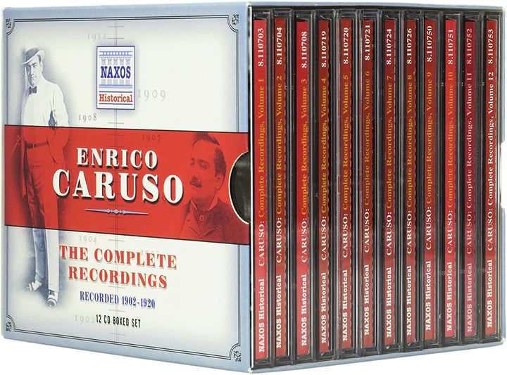 Enrico Caruso – Die kompletten Aufnahmen [Audio-CD]