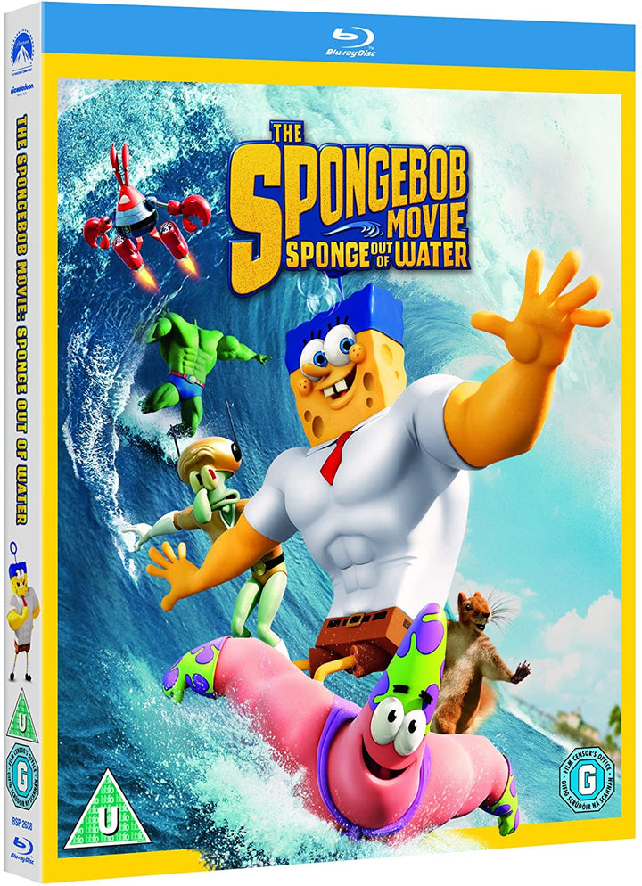 Der SpongeBob-Film: Sponge Out of Water [Regional Free] – Familie/Komödie [DVD]