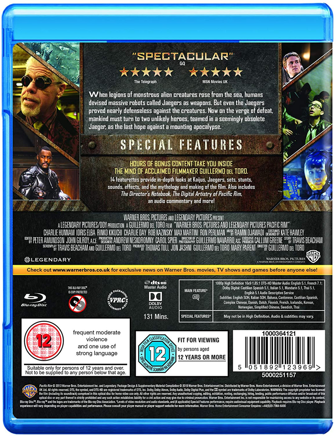 Pacific Rim – Science-Fiction/Action [Blu-ray]