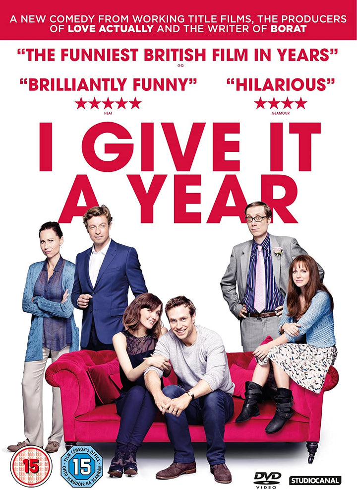 I Give It a Year [2013] – Liebesfilm/Komödie [DVD]