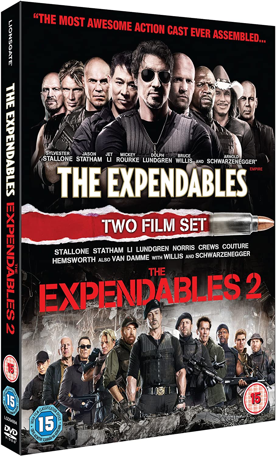 The Expendables / The Expendables 2 [2017] – Action [DVD]