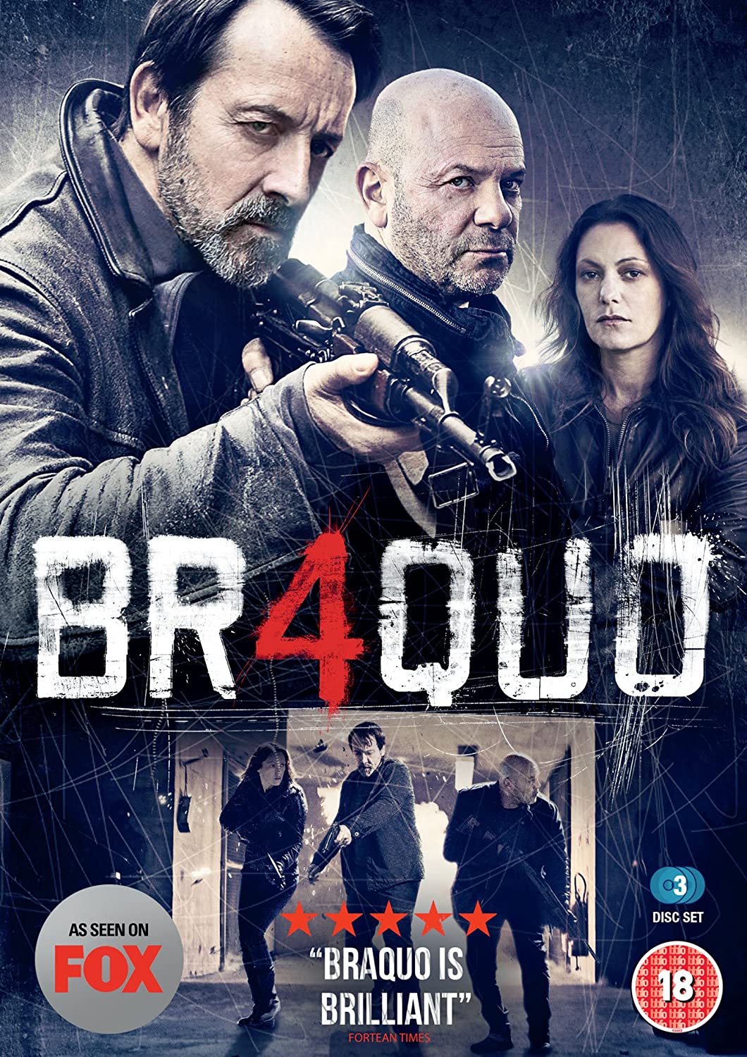 Braquo: Die komplette vierte Staffel – Action-Fiction [DVD]