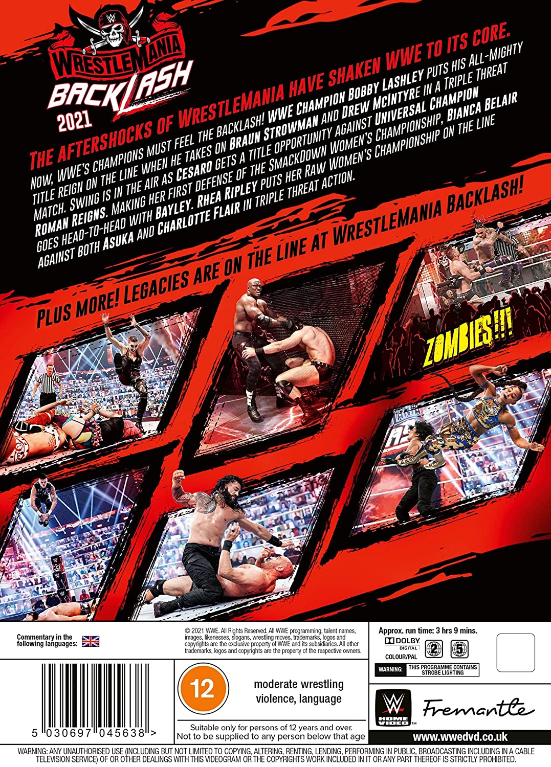 WWE: WrestleMania Backlash 2021 – [DVD]