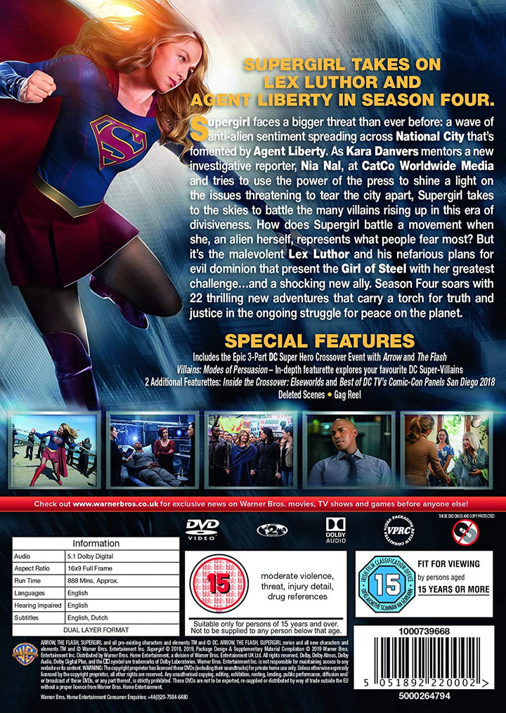 Supergirl: Staffel 4 [2018] [2019] – Action-Fiction [DVD]