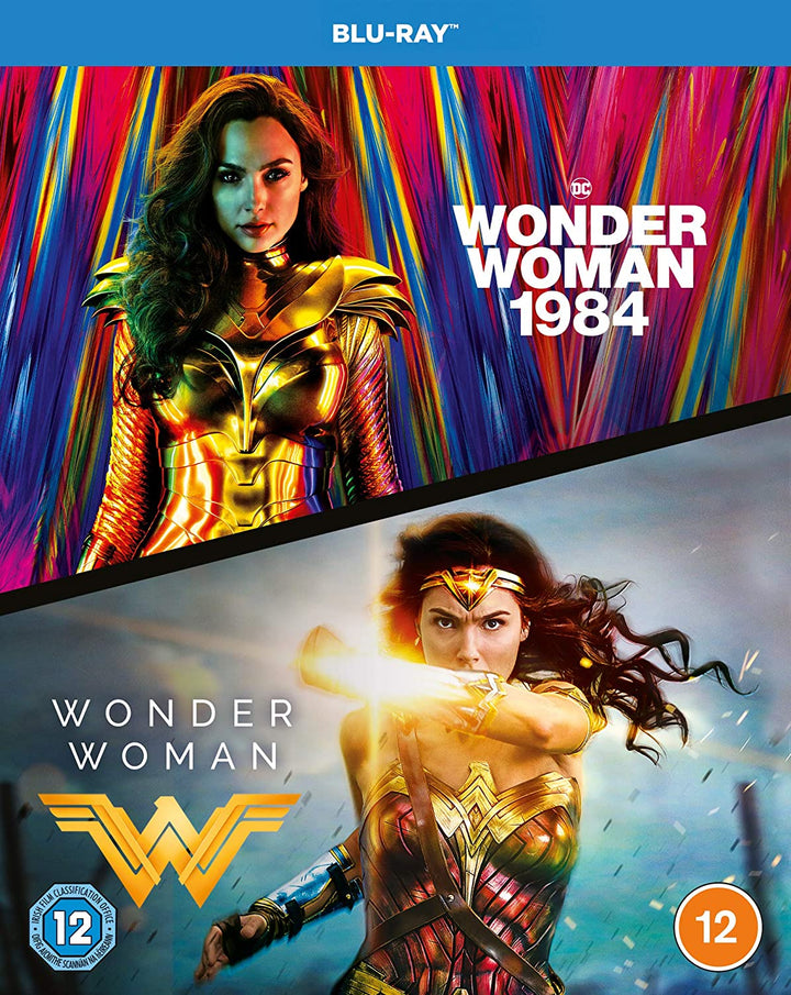 Wonder Woman 1984/ Wonder Woman (2 Stück) [2021] [2020] [Region Free] – Action/Abenteuer [Blu-ray]