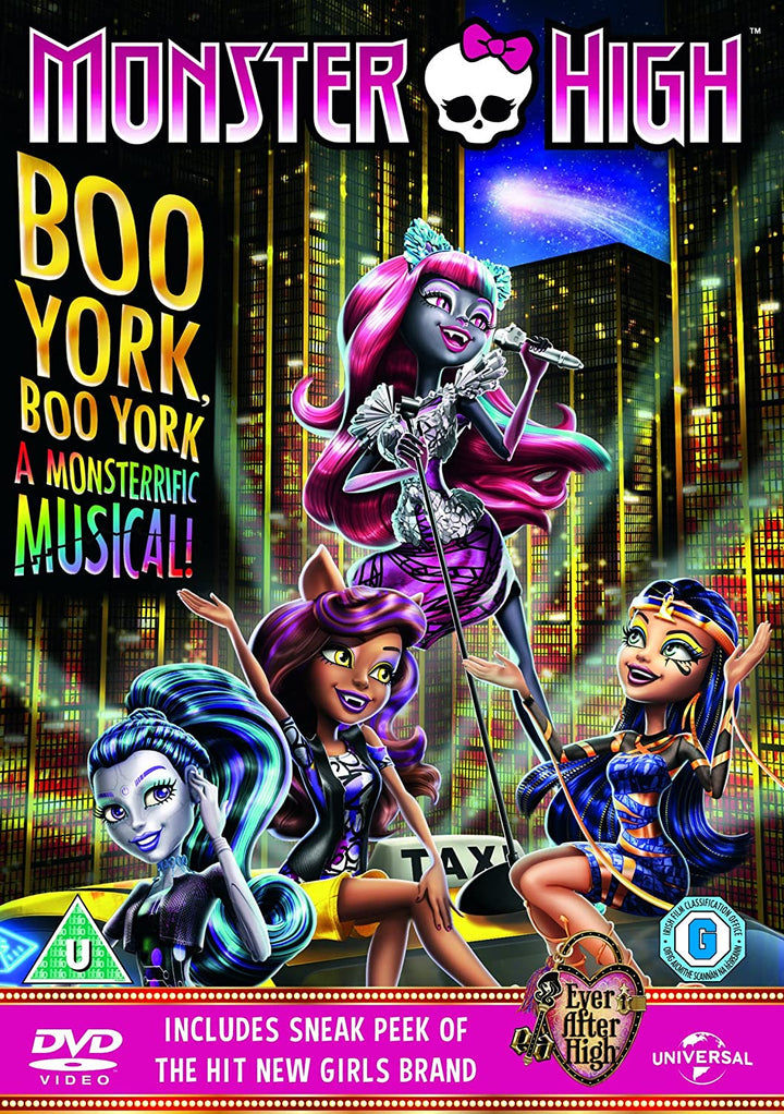 Monster High: Boo York! Buh York! - Horror/Fantasy [DVD]
