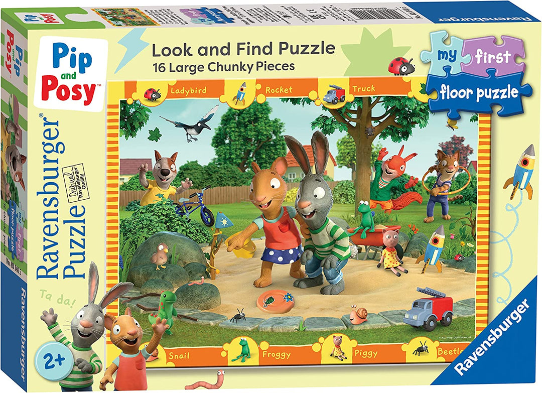 Ravensburger 3140 Pip &amp; Posy My First Floor Puzzle 16-teilig