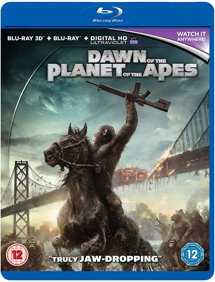 Dawn Of The Planet Of The Apes BD [2017] – Action/Abenteuer [Blu-Ray]