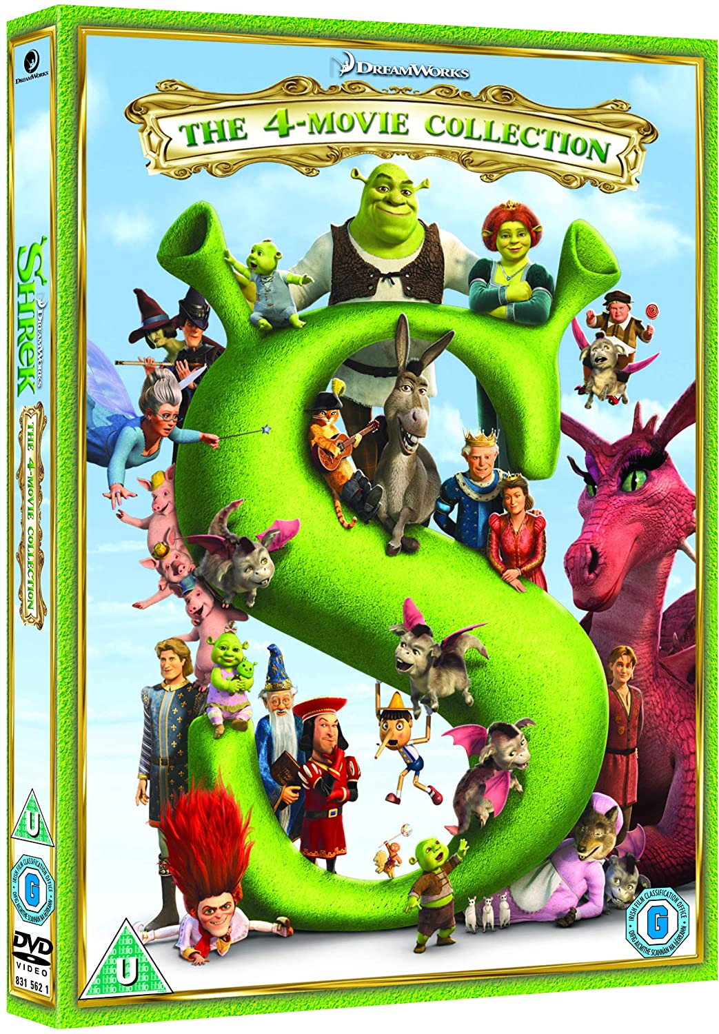 Shrek: Die 4-Filme-Sammlung – Komödie/Familie [DVD]