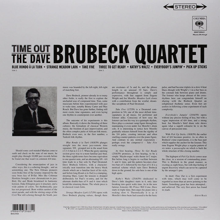 Dave Brubeck – Time Out [Vinyl]