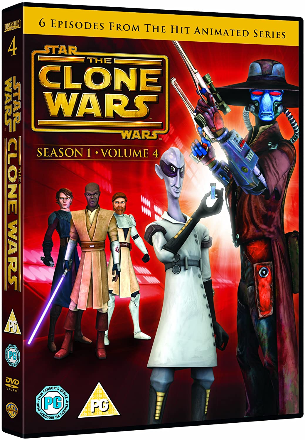 Star Wars: The Clone Wars - Season 1 Volume 4 [2017] -  Sci-fi  [DVD]