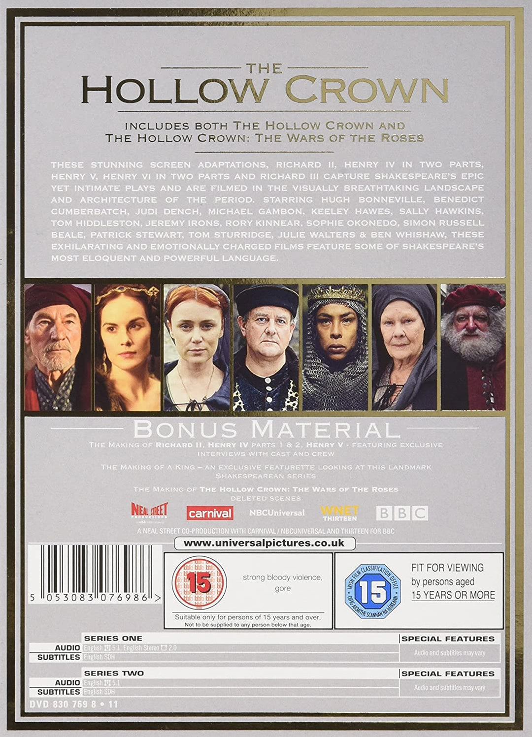 The Hollow Crown – Serie 1-2 [2015] – Drama [DVD]