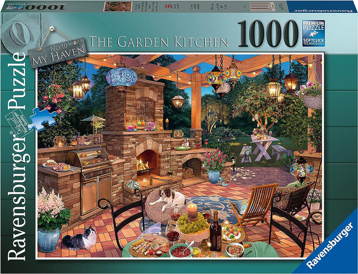 Ravensburger 17477 Haven No.10 The Garden Kitchen 1000-teiliges Puzzle für